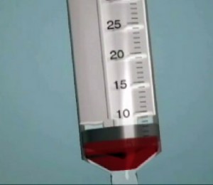 Stem Cells in syringe